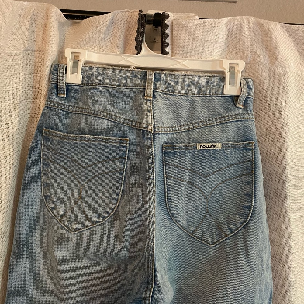 Rolla’s high rise straight jeans - Picture 3 of 4